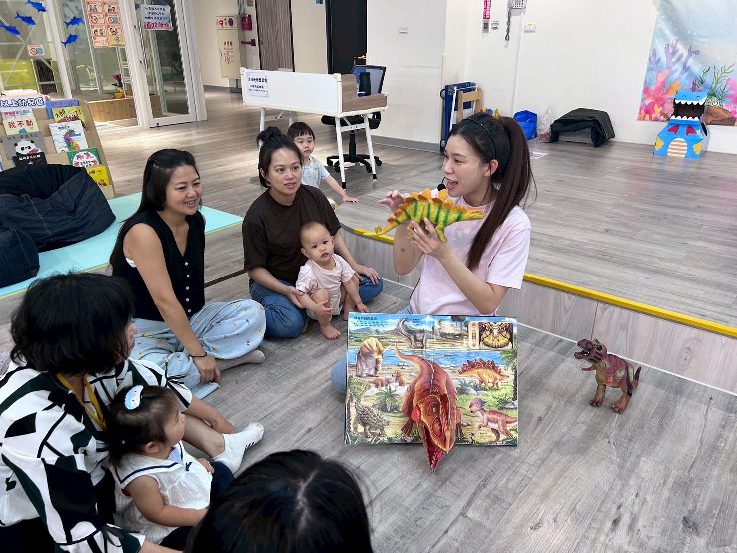 新竹縣親子夢想館-1150416-親子活動-重返侏儸紀 的圖片