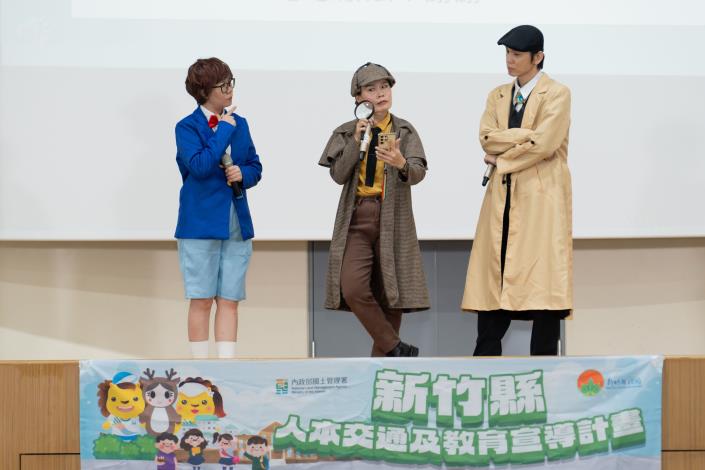 竹縣推動人本交通校園紮根計畫 前進27所國小宣導交通安全