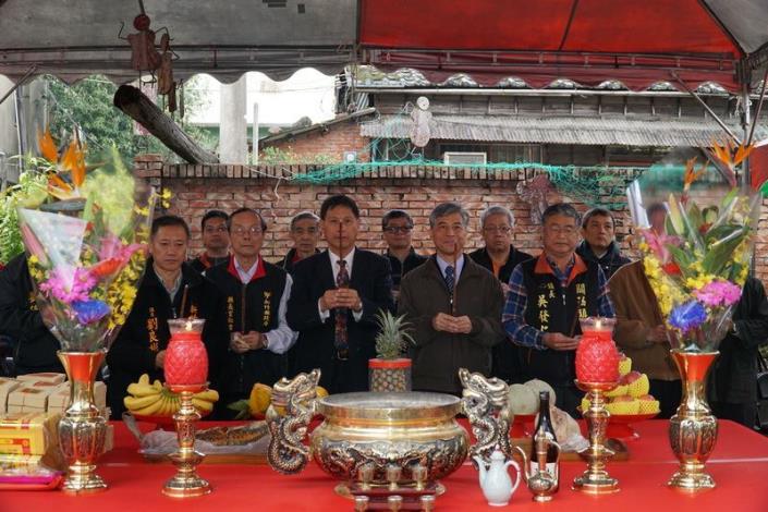 County designated historic site restoration work begins on Guanxi Police Station