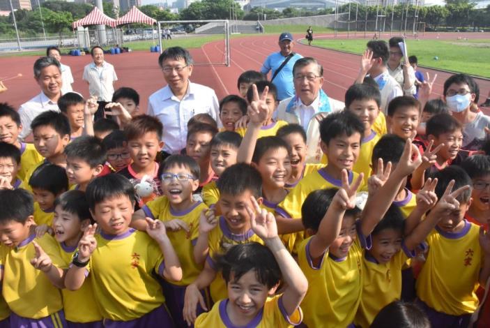 Taipei Mayor Ko Wen-je Visits Hsinchu County’s Second Sports Ground as Taipei and Hsinchu County Get Ready to Welcome the 2017 Universiade