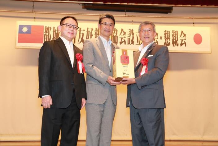 Magistrate Chiu Ching-chun visits Japan for the establishment of Japan-Taiwan Friendship Association