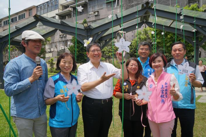 Hsinchu County gears up for tourism with the Tung Blossom Children's Exhibition as epidemic slows down: Installation art exhibition officially opens at the Zhudong Cultural and Creative Village. 